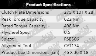 Clutch-Kit-Landcruiser-CLK673-Product-Specification