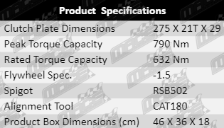 Clutch-Kit-Landcruiser-CLK6102-Product-Specifications