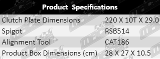 Clutch-Kit-Belmont-CLK628-Product-Specifications