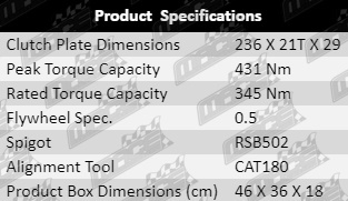 Clutch-Kit-Landcruiser-CLK4156-Product-Specifications