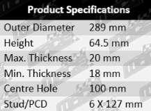 Brake-Rotors-Hilux-BRK699-Product-Specification